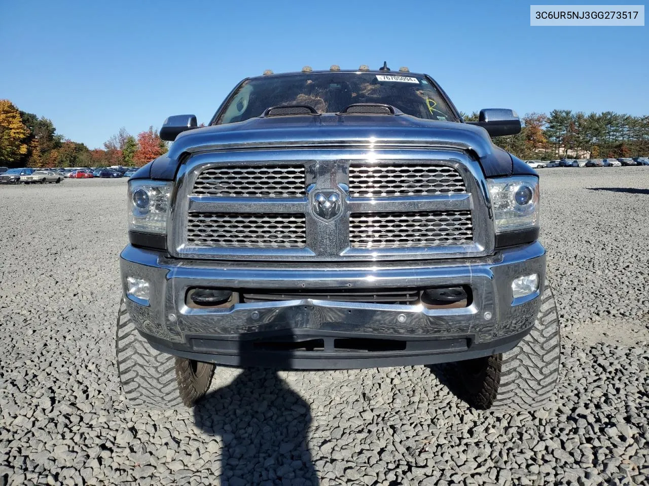 2016 Ram 2500 Laramie VIN: 3C6UR5NJ3GG273517 Lot: 76705094