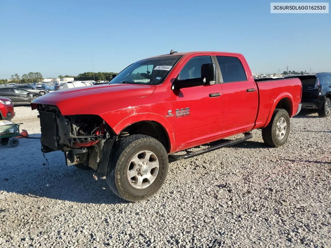 2016 Ram 2500 Slt VIN: 3C6UR5DL6GG162530 Lot: 76759444