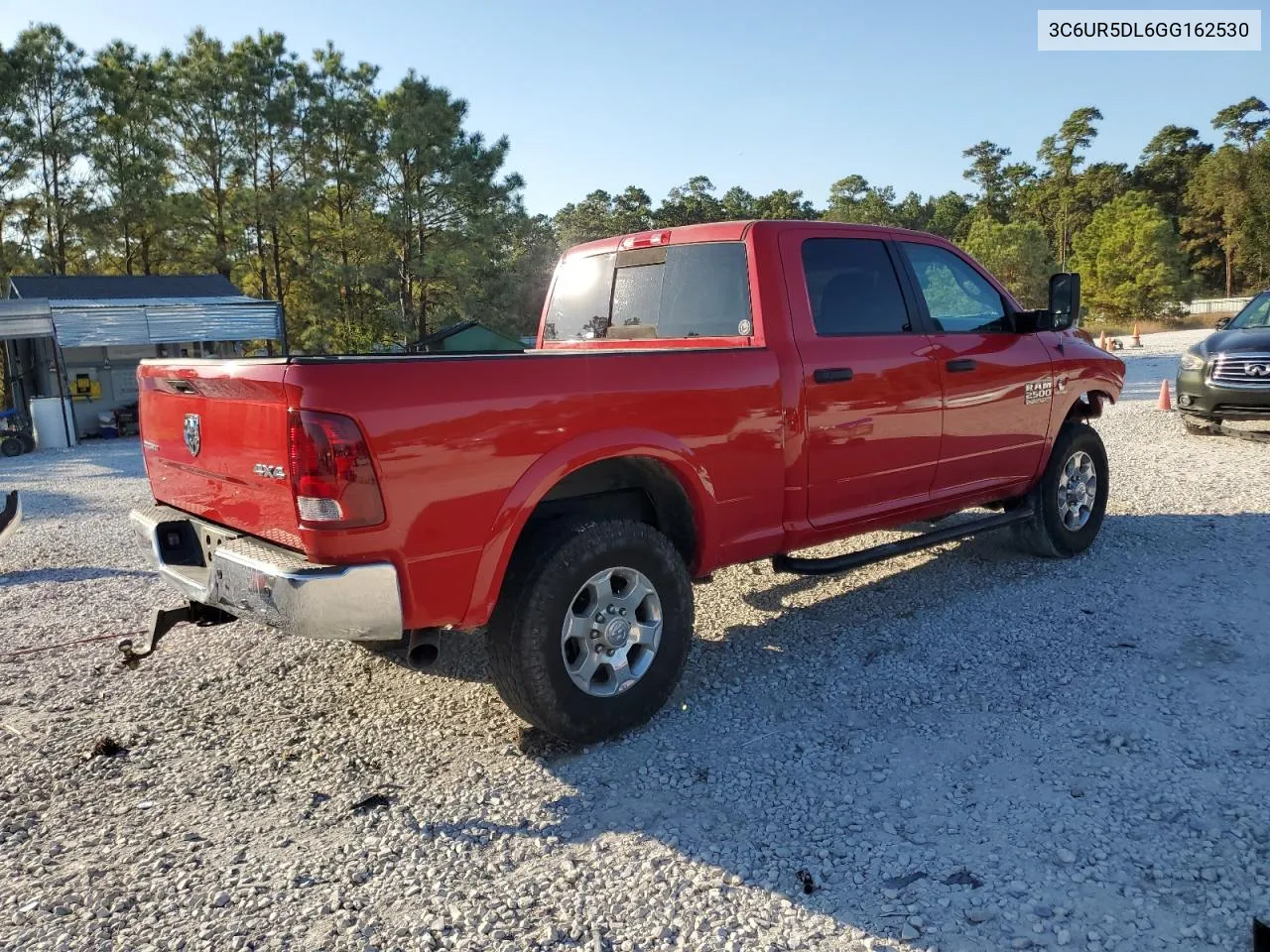 2016 Ram 2500 Slt VIN: 3C6UR5DL6GG162530 Lot: 76759444