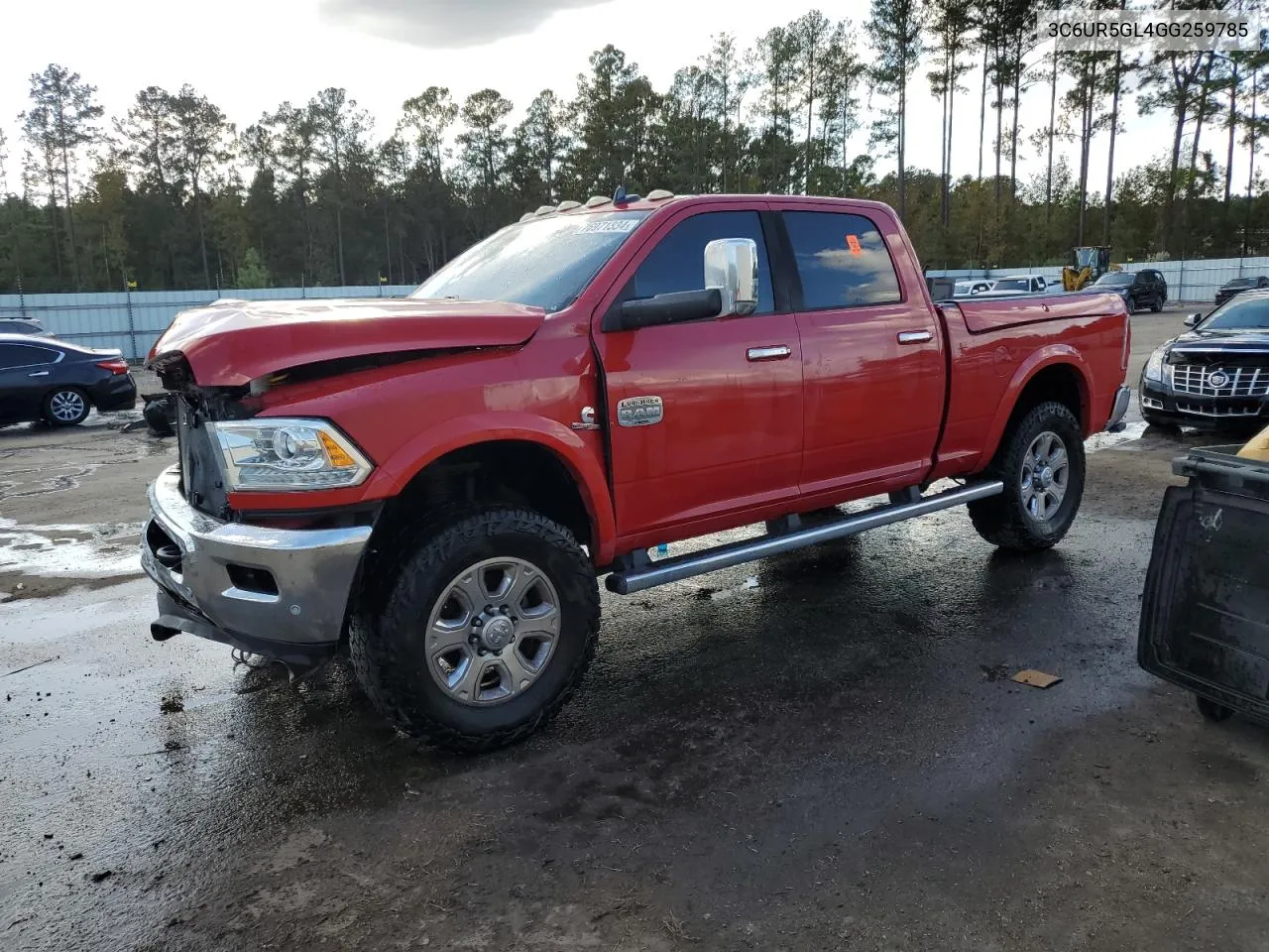 2016 Ram 2500 Longhorn VIN: 3C6UR5GL4GG259785 Lot: 76971334