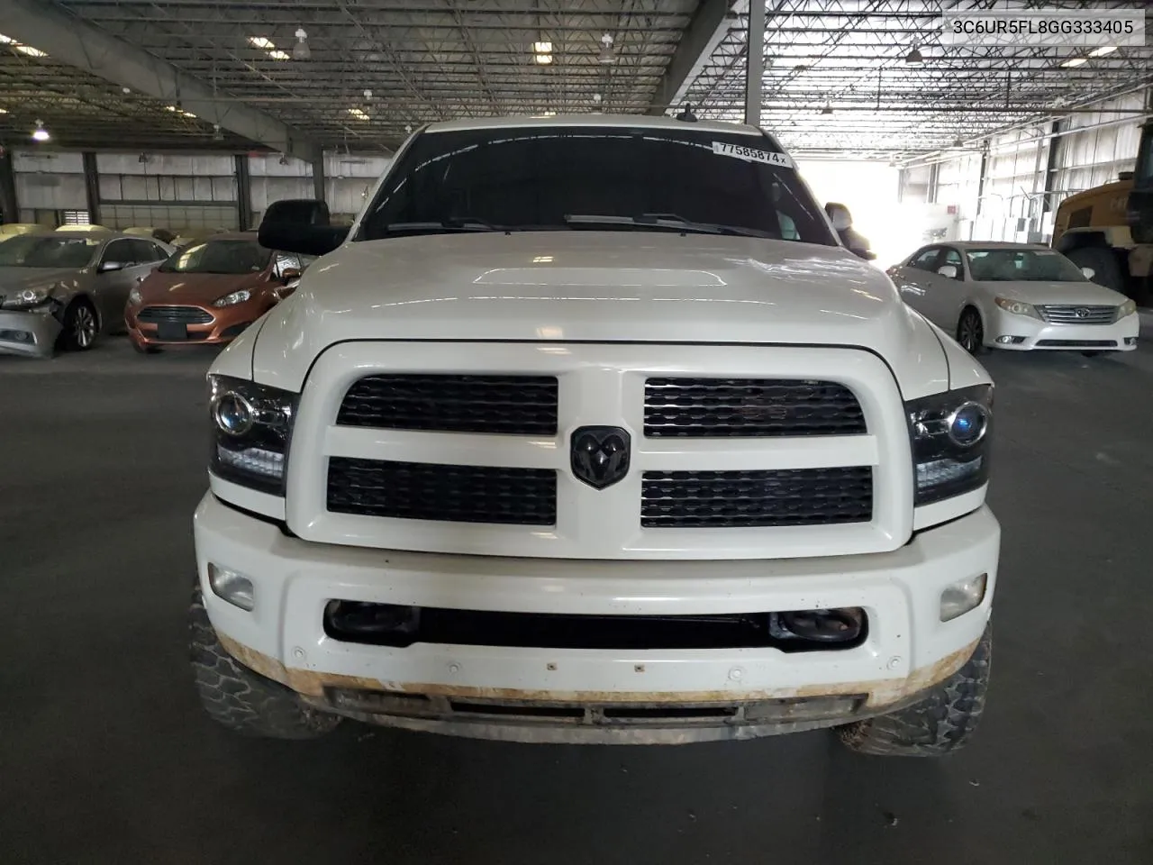 2016 Ram 2500 Laramie VIN: 3C6UR5FL8GG333405 Lot: 77585874