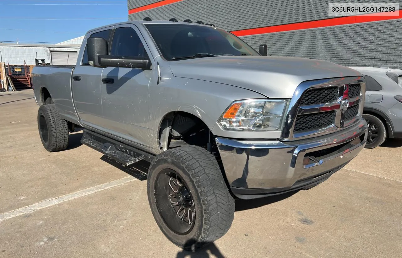 2016 Ram 2500 St VIN: 3C6UR5HL2GG147288 Lot: 78174874