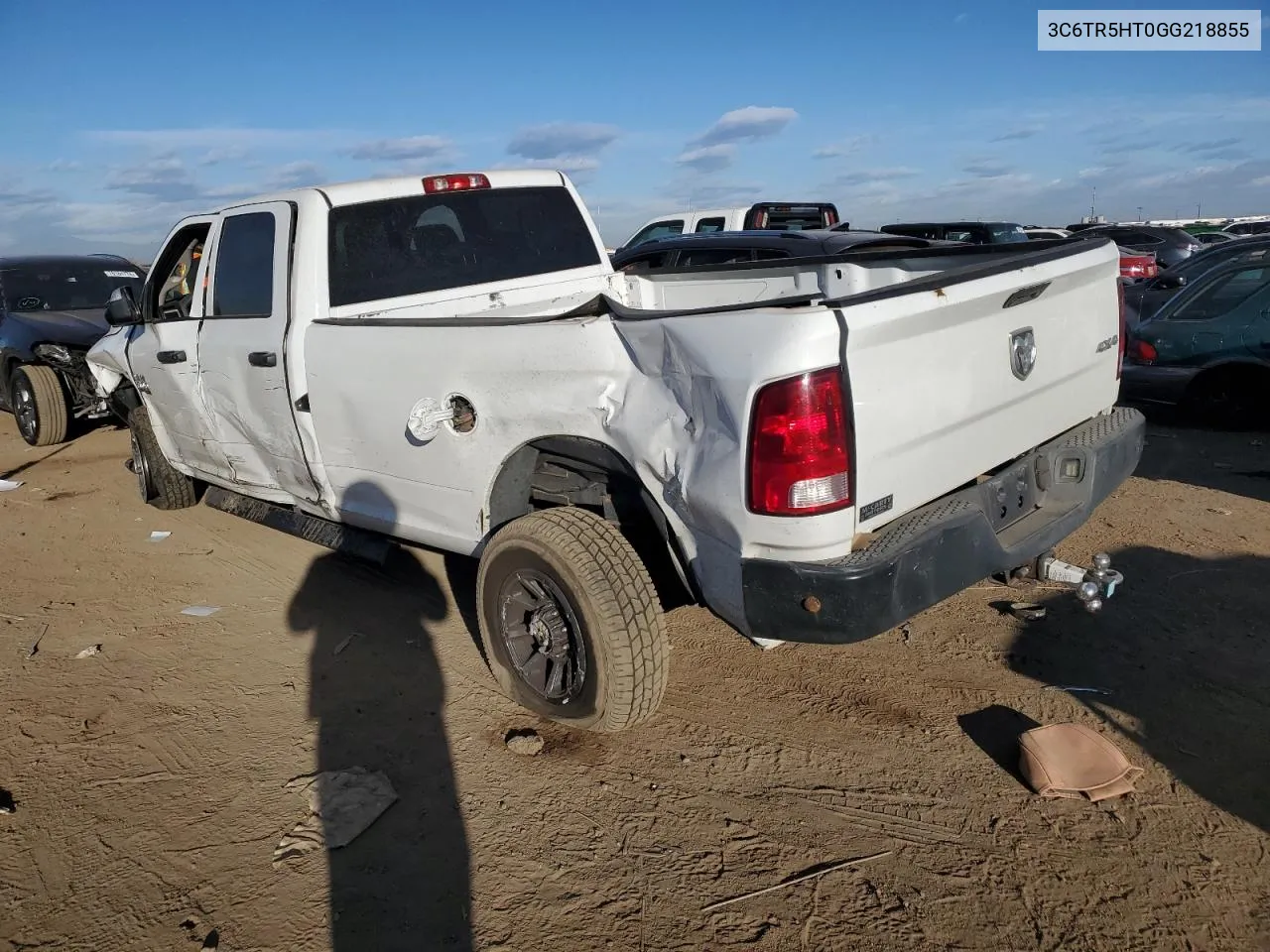 2016 Ram 2500 St VIN: 3C6TR5HT0GG218855 Lot: 78206044