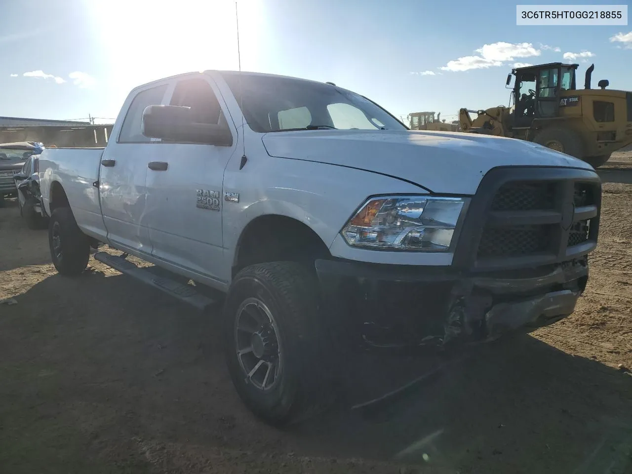 2016 Ram 2500 St VIN: 3C6TR5HT0GG218855 Lot: 78206044