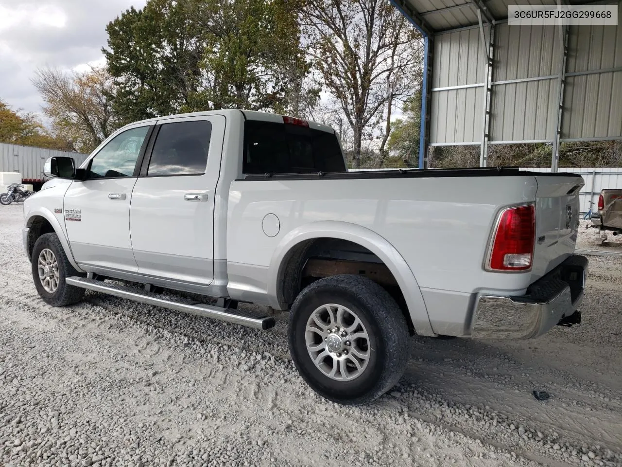 2016 Ram 2500 Laramie VIN: 3C6UR5FJ2GG299668 Lot: 78593514