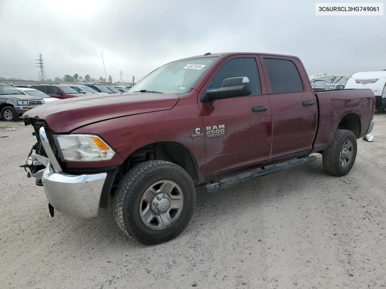 2017 Ram 2500 St VIN: 3C6UR5CL3HG749061 Lot: 45622924