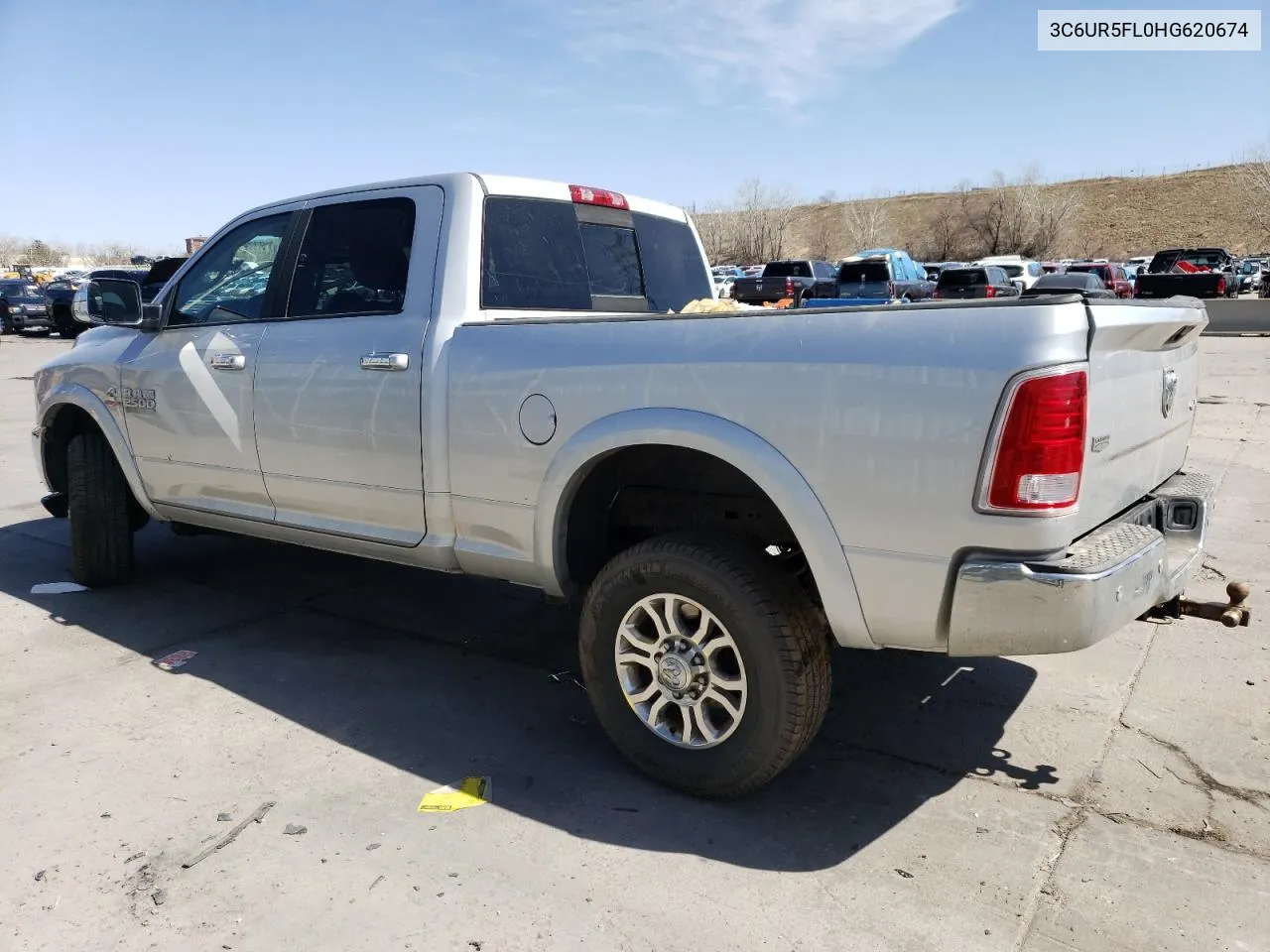 2017 Ram 2500 Laramie VIN: 3C6UR5FL0HG620674 Lot: 46980944