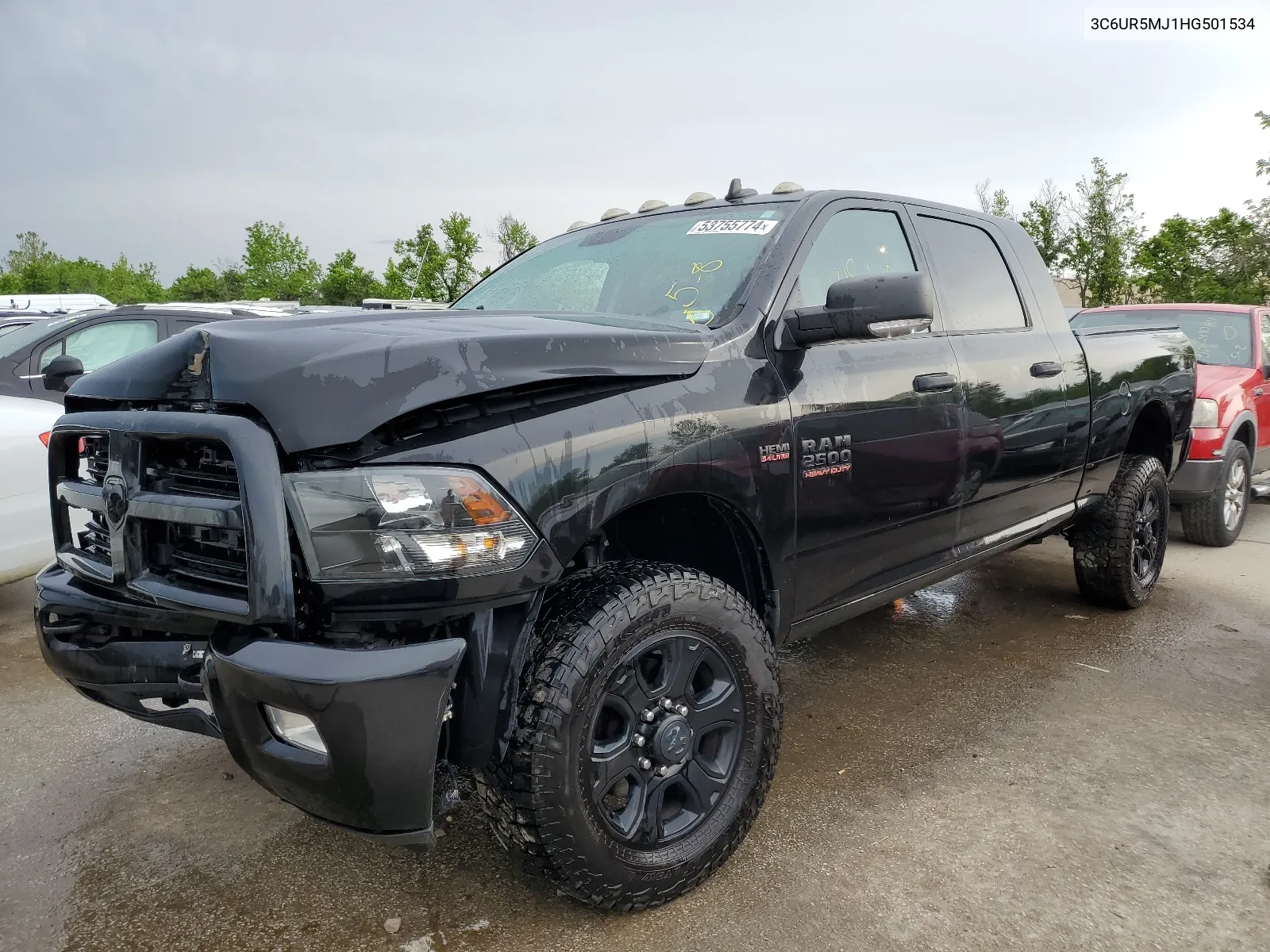 2017 Ram 2500 Slt VIN: 3C6UR5MJ1HG501534 Lot: 53755774