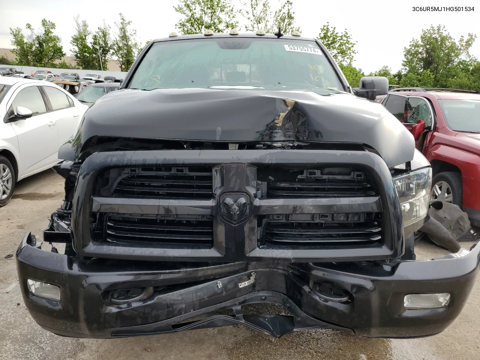 2017 Ram 2500 Slt VIN: 3C6UR5MJ1HG501534 Lot: 53755774