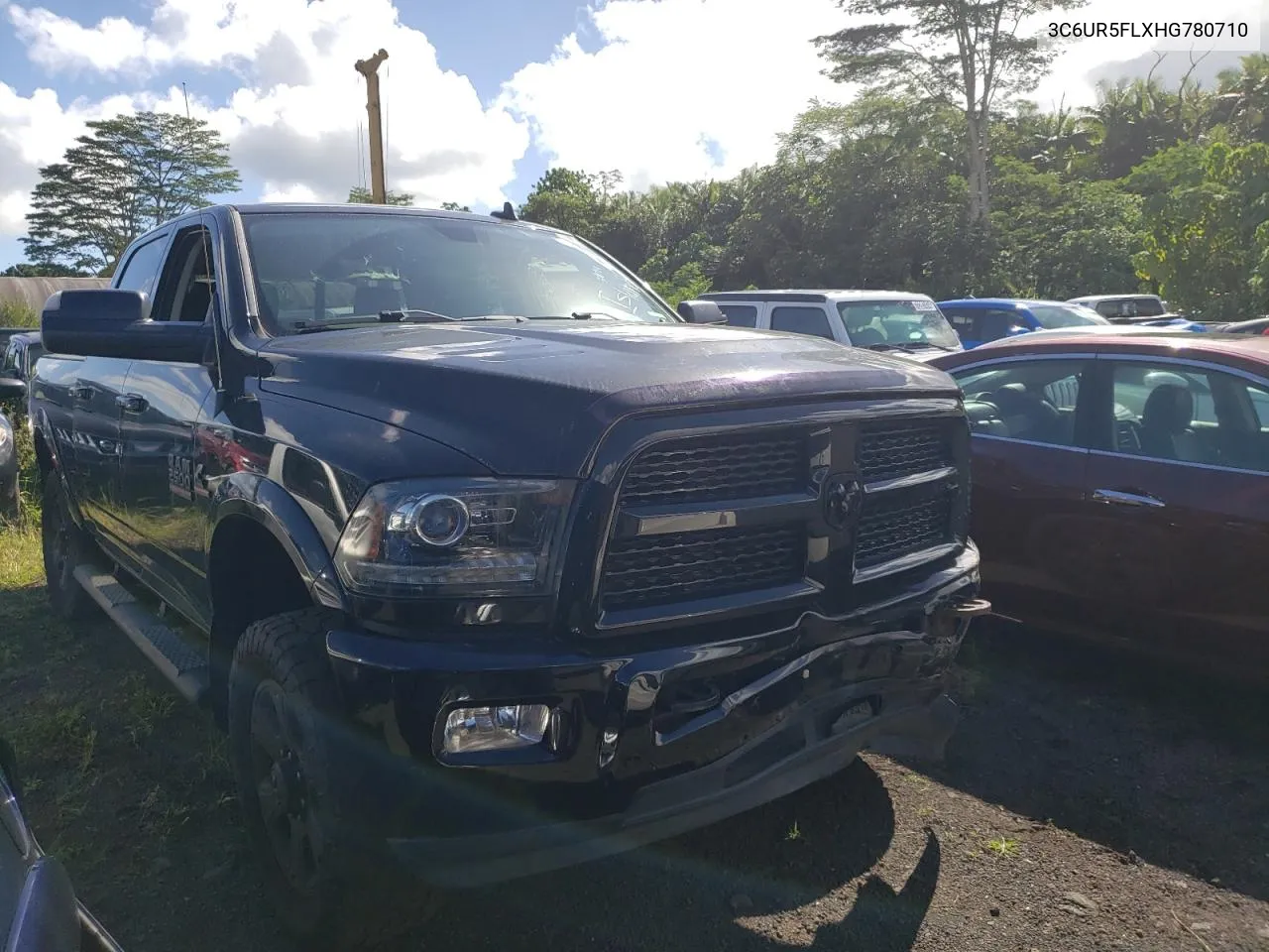 2017 Ram 2500 Laramie VIN: 3C6UR5FLXHG780710 Lot: 55234584