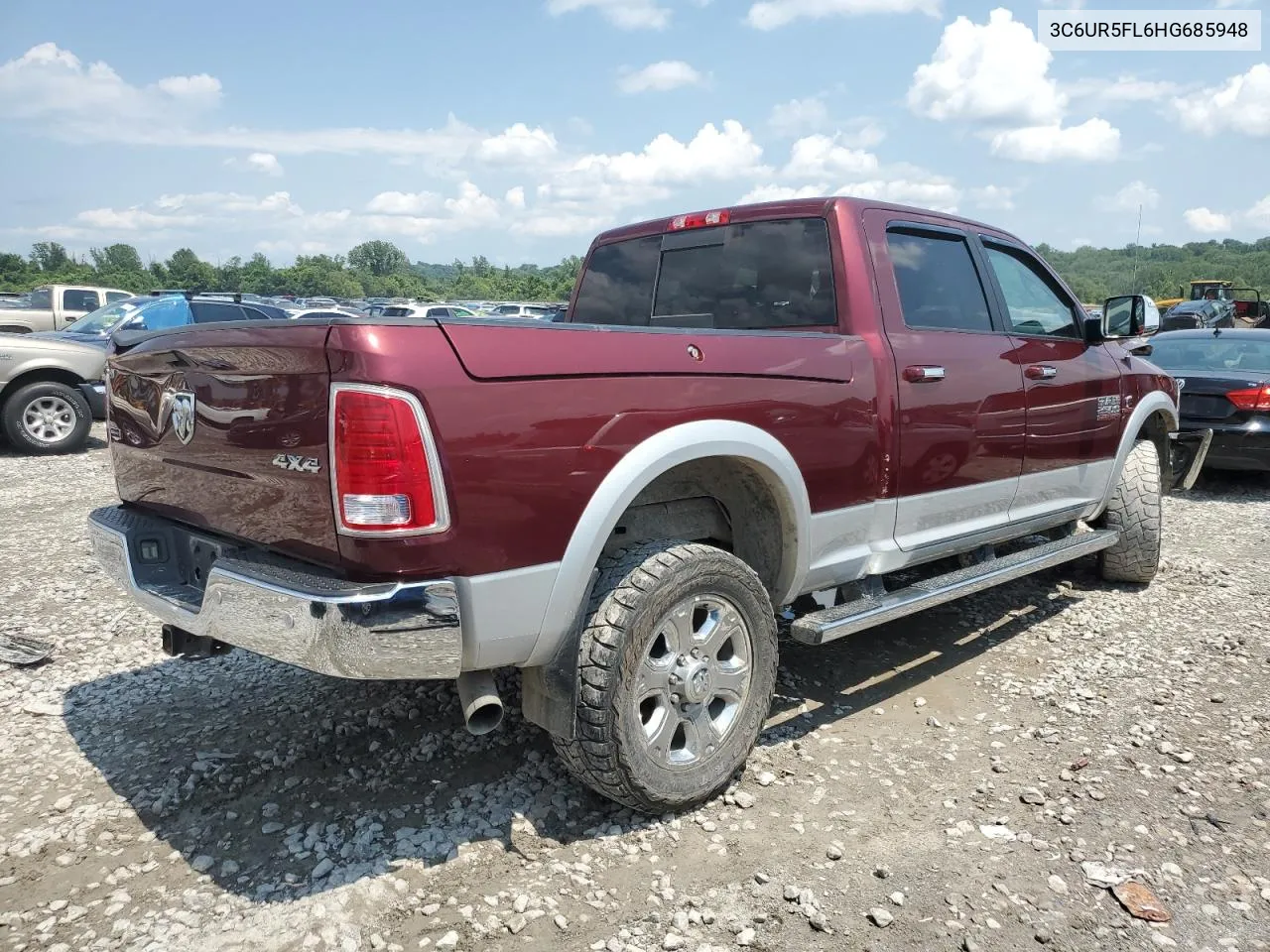 2017 Ram 2500 Laramie VIN: 3C6UR5FL6HG685948 Lot: 61114214