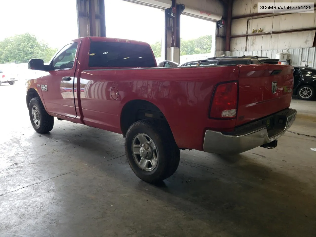 2017 Ram 2500 St VIN: 3C6MR5AJ5HG764436 Lot: 62542544