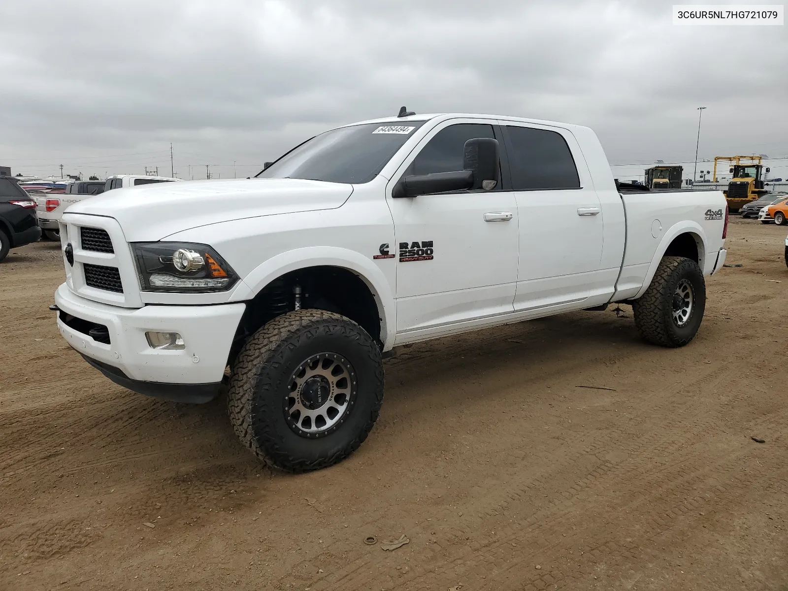 2017 Ram 2500 Laramie VIN: 3C6UR5NL7HG721079 Lot: 64364494