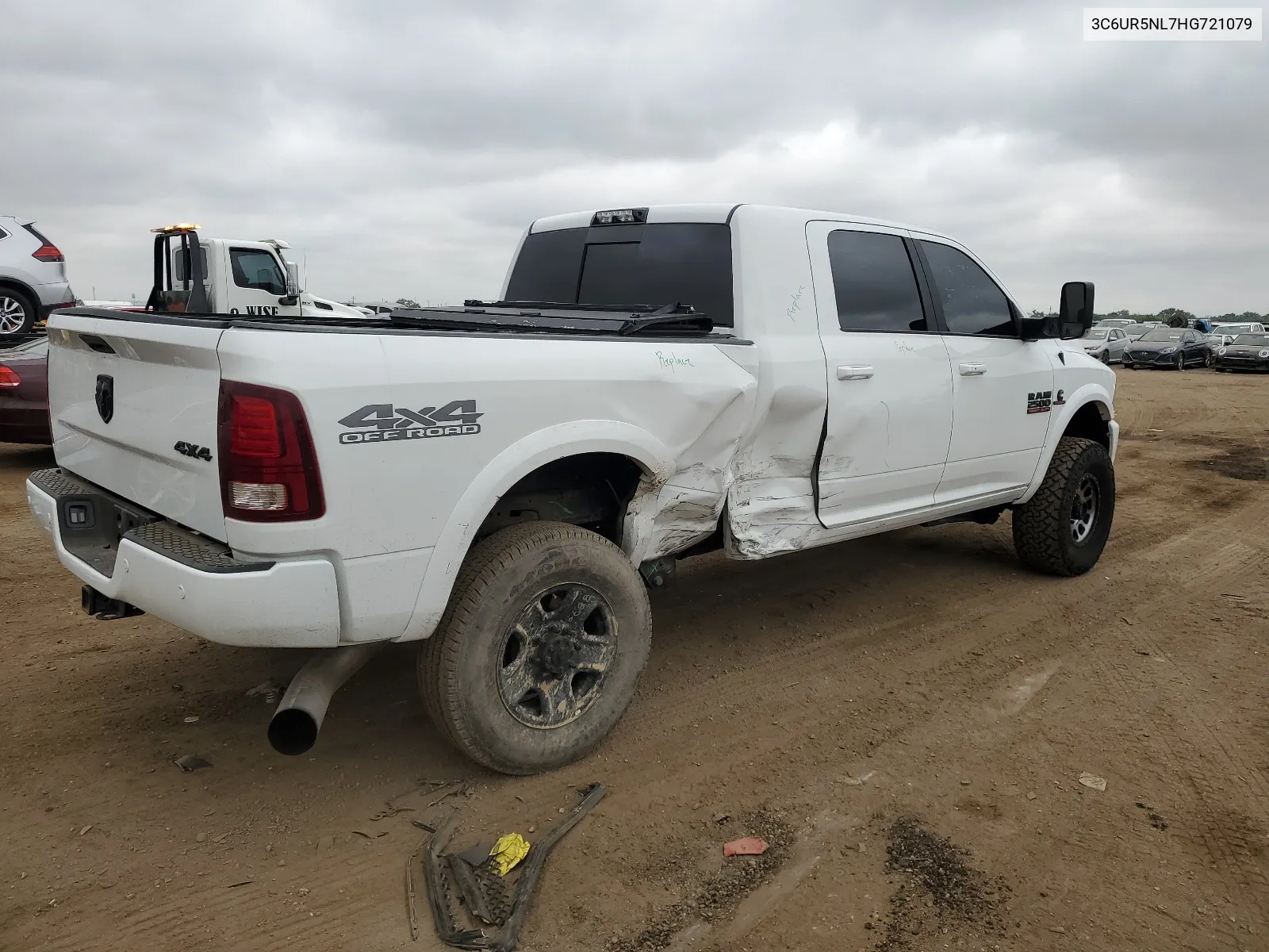 2017 Ram 2500 Laramie VIN: 3C6UR5NL7HG721079 Lot: 64364494