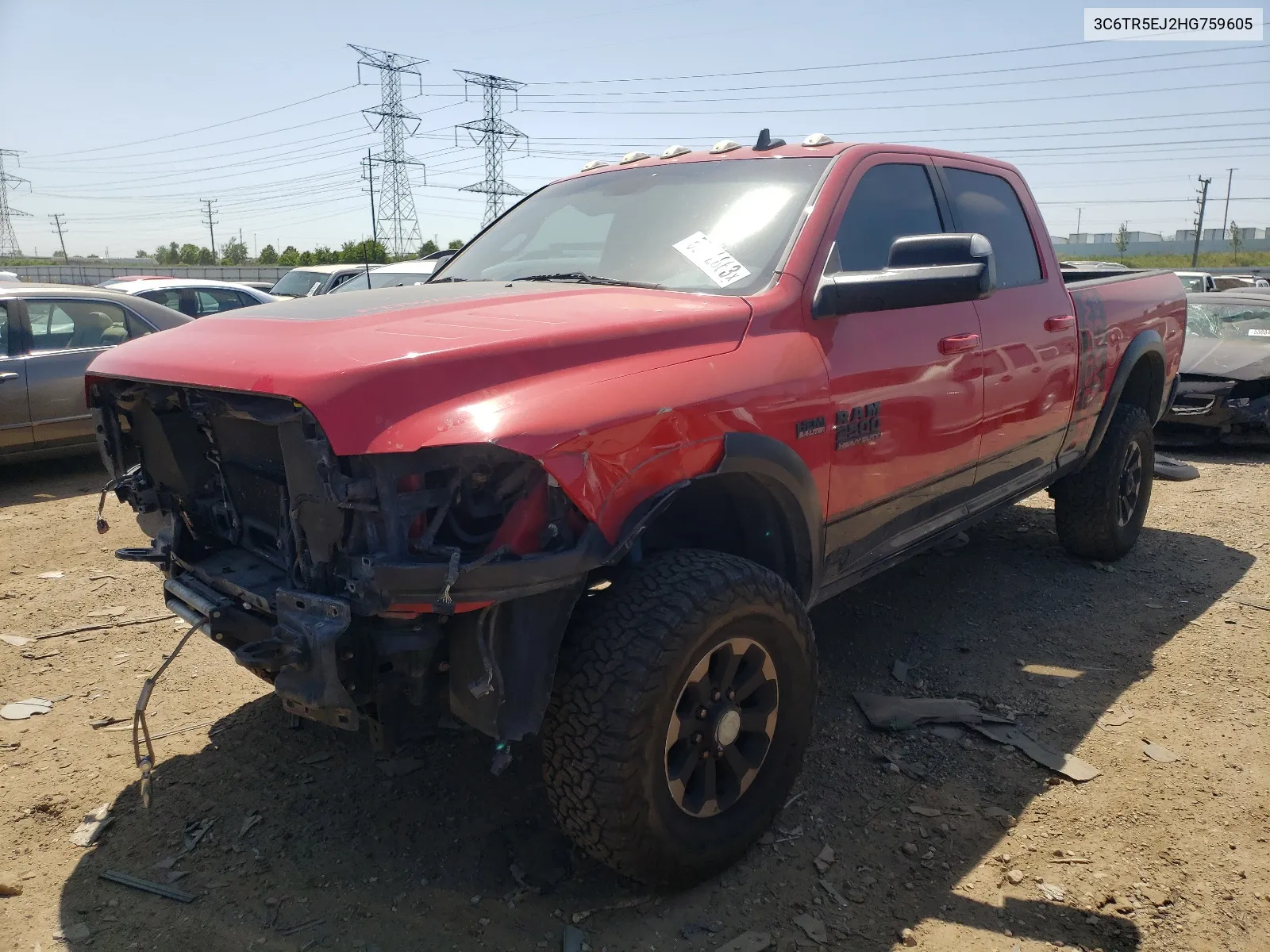 2017 Ram 2500 Powerwagon VIN: 3C6TR5EJ2HG759605 Lot: 64931214