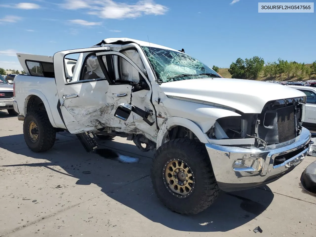 2017 Ram 2500 Laramie VIN: 3C6UR5FL2HG547565 Lot: 68043514