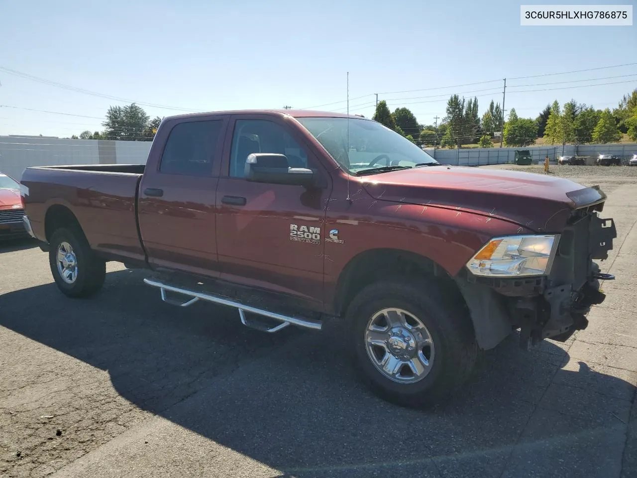 2017 Ram 2500 St VIN: 3C6UR5HLXHG786875 Lot: 68487784