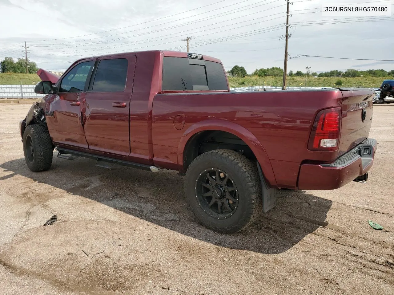 2017 Ram 2500 Laramie VIN: 3C6UR5NL8HG570480 Lot: 69705904