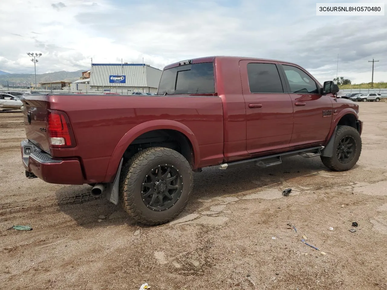 2017 Ram 2500 Laramie VIN: 3C6UR5NL8HG570480 Lot: 69705904