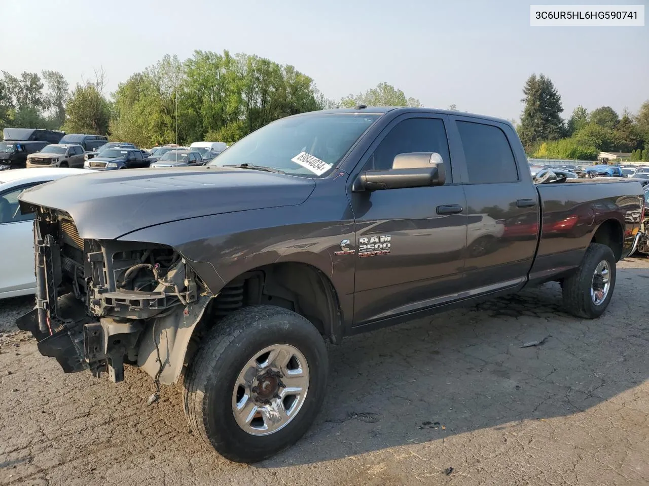 2017 Ram 2500 St VIN: 3C6UR5HL6HG590741 Lot: 69844034