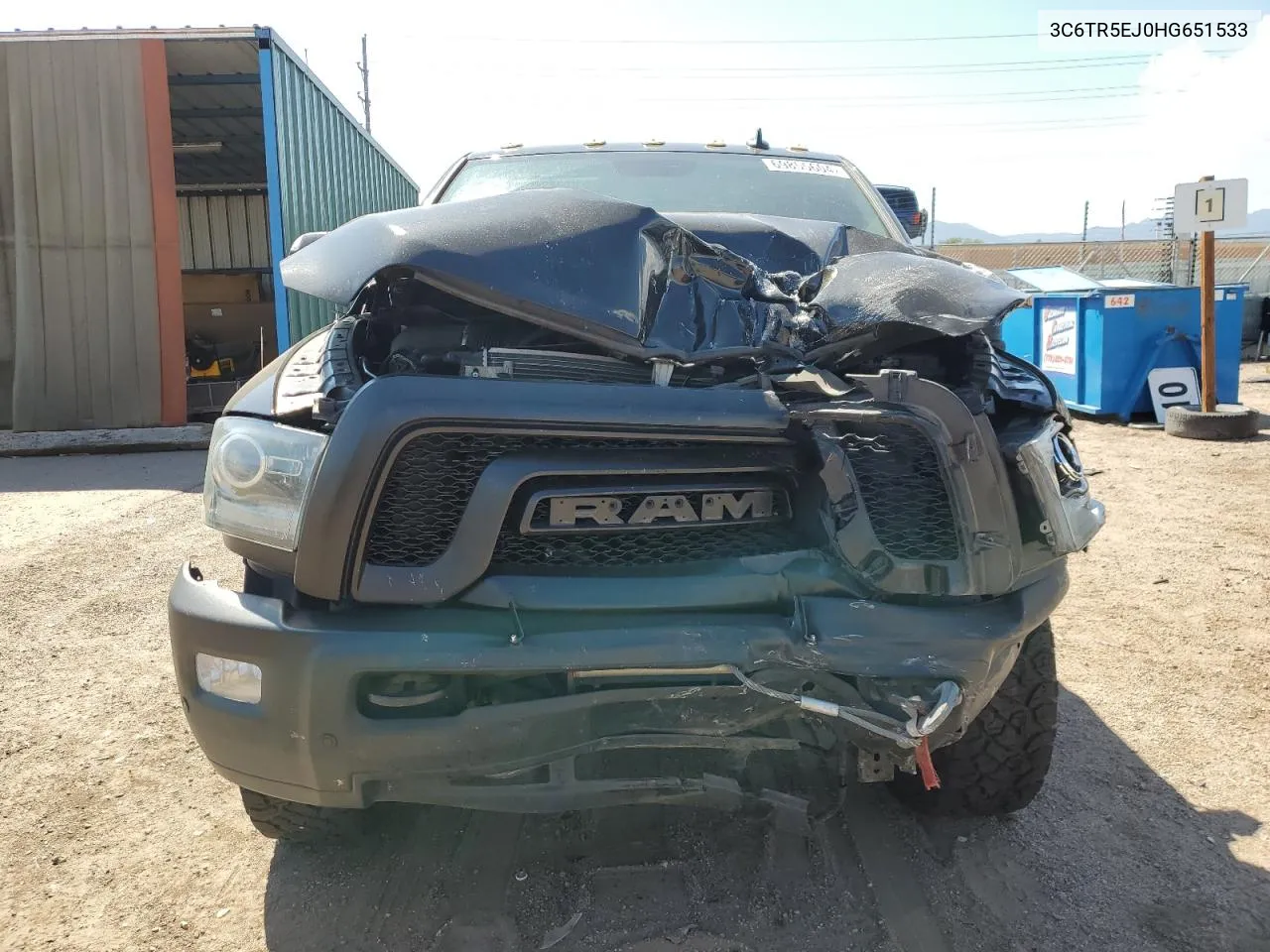 3C6TR5EJ0HG651533 2017 Ram 2500 Powerwagon