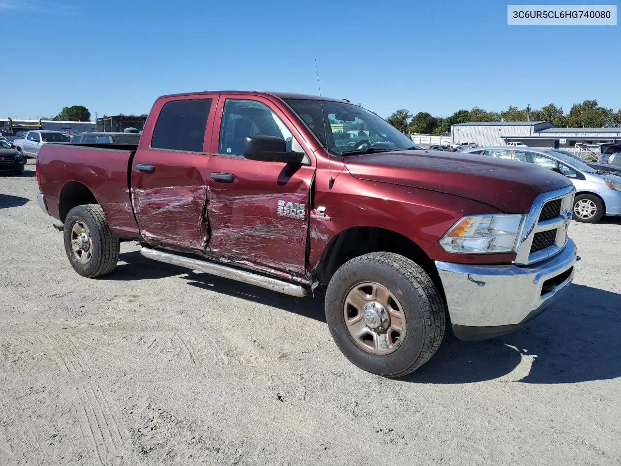 2017 Ram 2500 St VIN: 3C6UR5CL6HG740080 Lot: 70531564