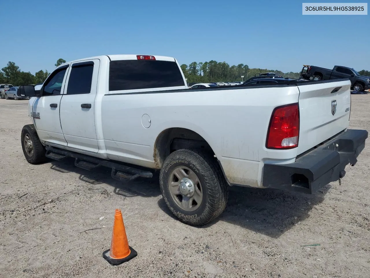 2017 Ram 2500 St VIN: 3C6UR5HL9HG538925 Lot: 70658594