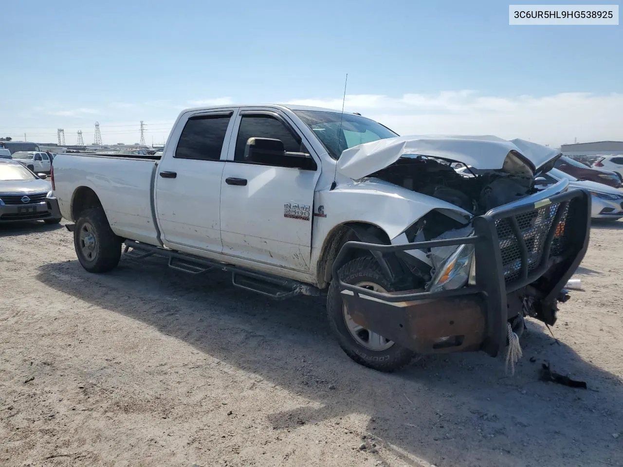 2017 Ram 2500 St VIN: 3C6UR5HL9HG538925 Lot: 70658594