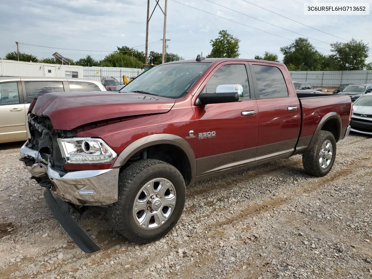 2017 Ram 2500 Laramie VIN: 3C6UR5FL6HG713652 Lot: 71832254