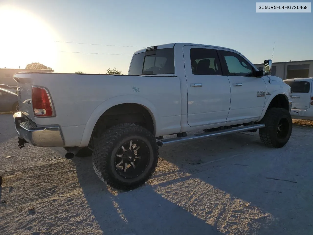 2017 Ram 2500 Laramie VIN: 3C6UR5FL4HG720468 Lot: 72176244