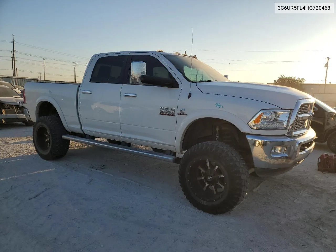 2017 Ram 2500 Laramie VIN: 3C6UR5FL4HG720468 Lot: 72176244