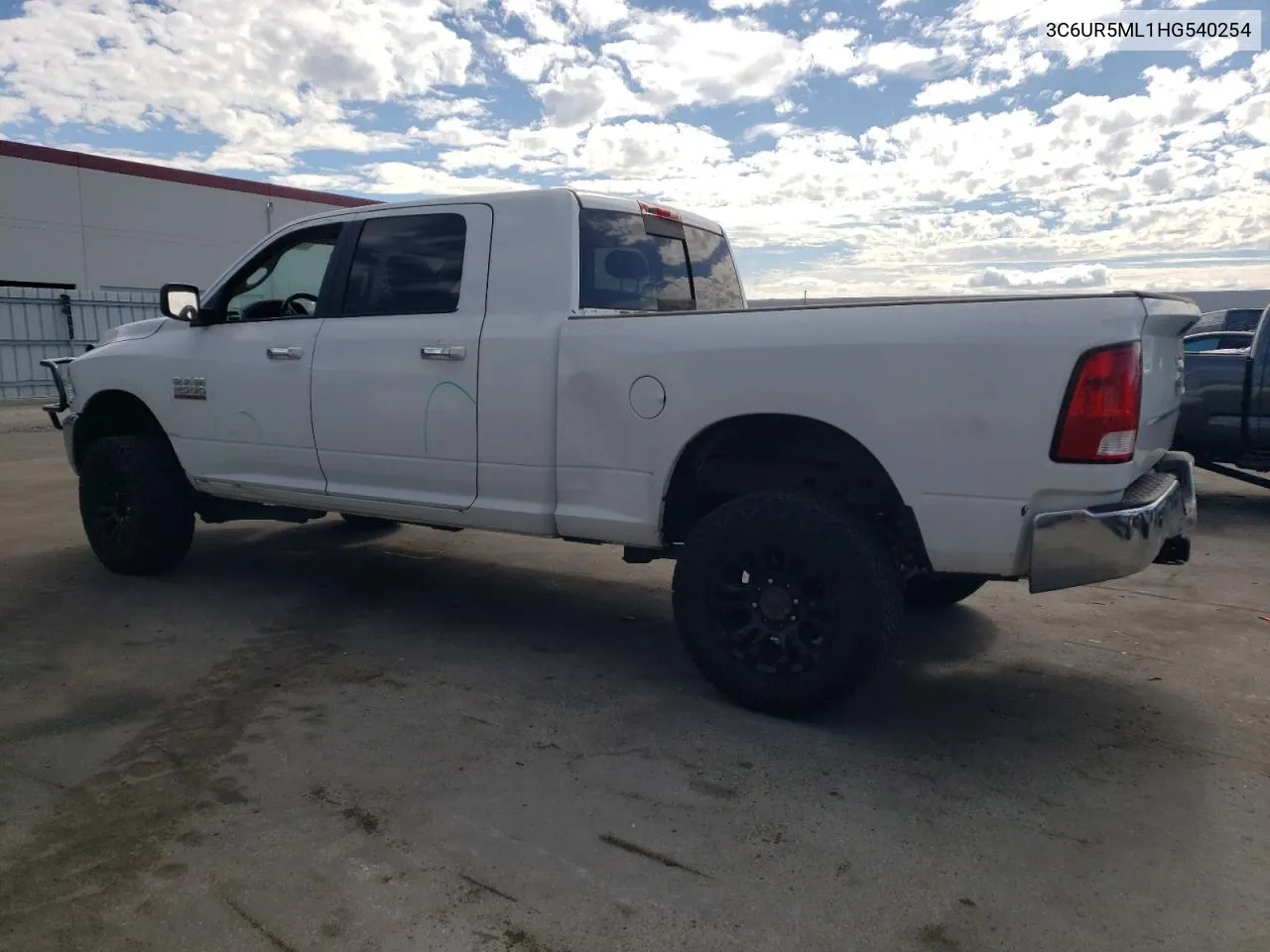 2017 Ram 2500 Slt VIN: 3C6UR5ML1HG540254 Lot: 72232444