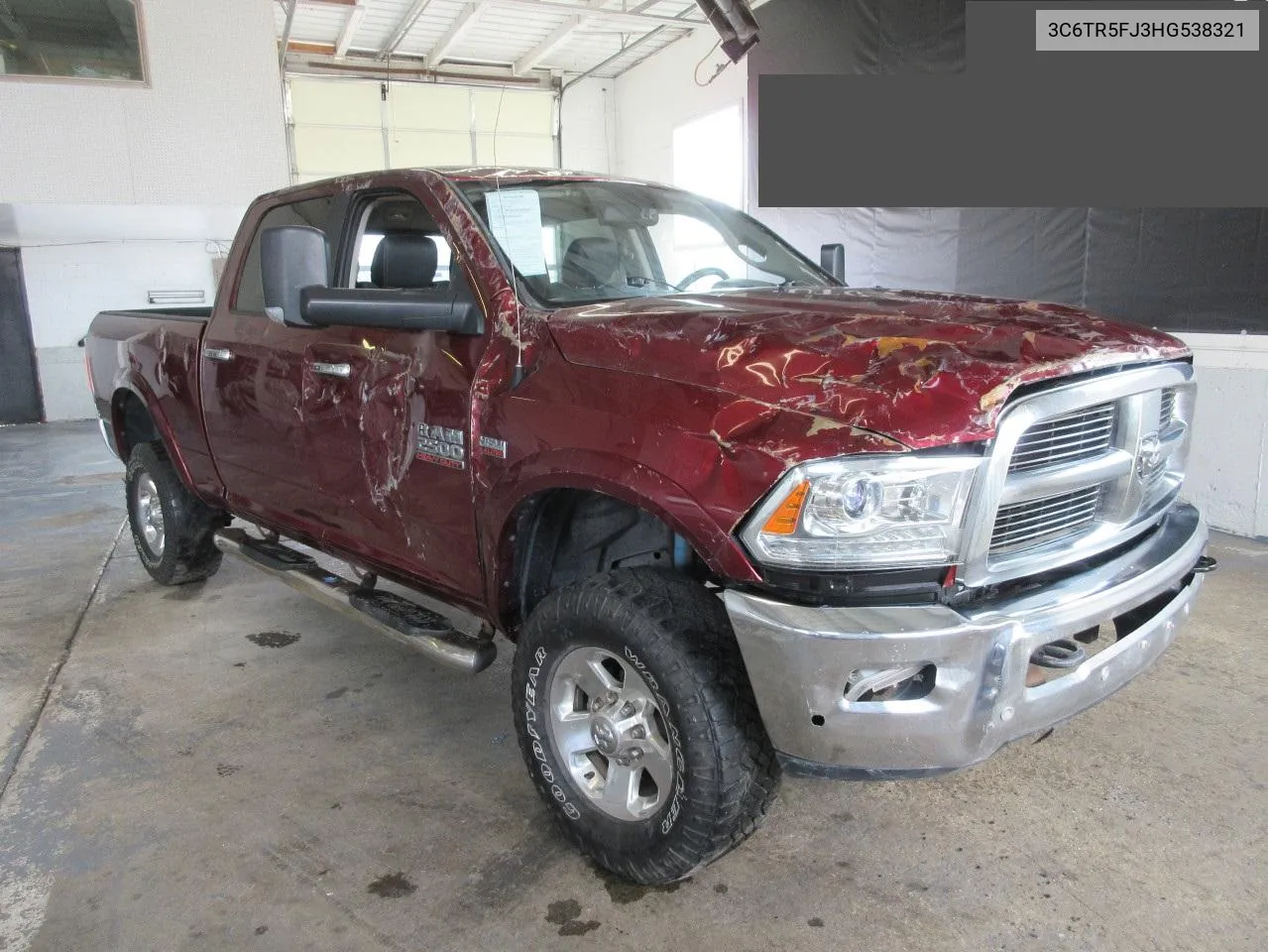 2017 Ram 2500 Laramie VIN: 3C6TR5FJ3HG538321 Lot: 72626114