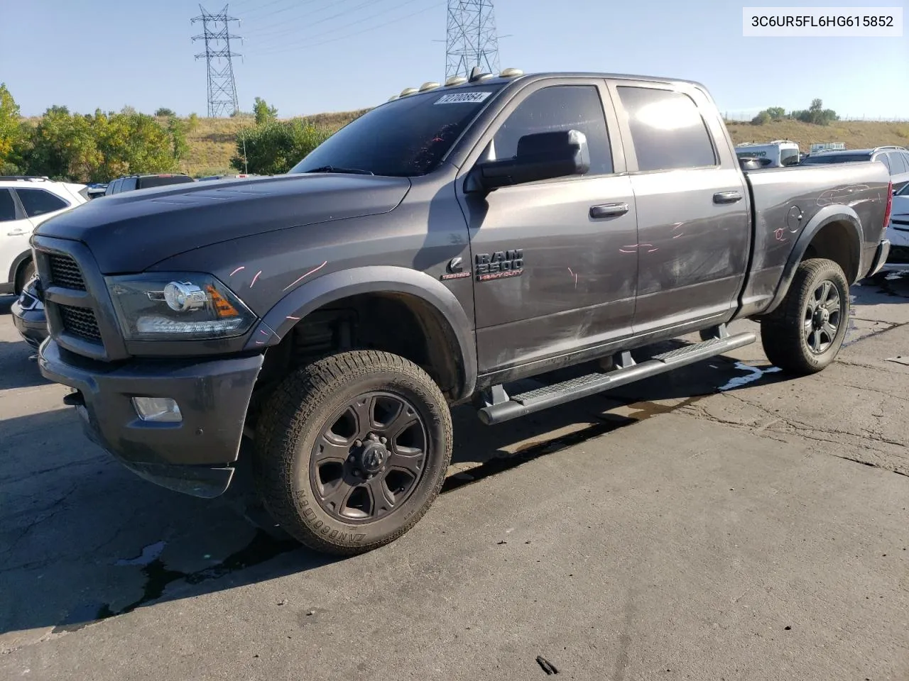 2017 Ram 2500 Laramie VIN: 3C6UR5FL6HG615852 Lot: 72700864