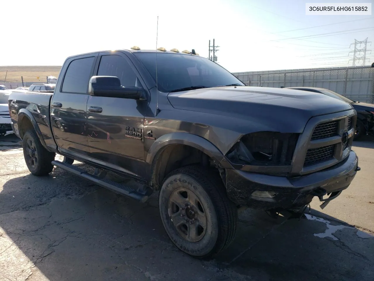 2017 Ram 2500 Laramie VIN: 3C6UR5FL6HG615852 Lot: 72700864