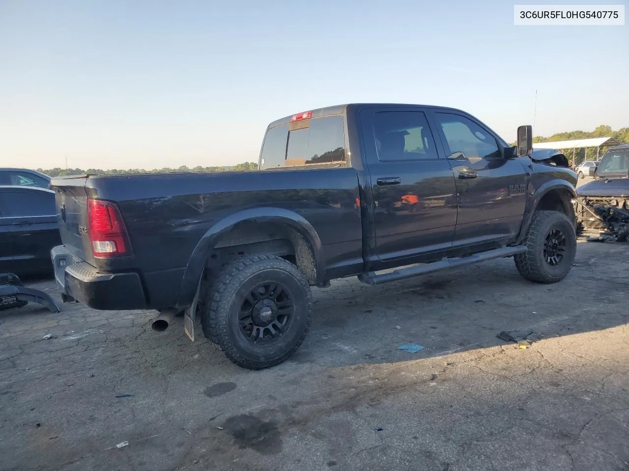 2017 Ram 2500 Laramie VIN: 3C6UR5FL0HG540775 Lot: 72726524