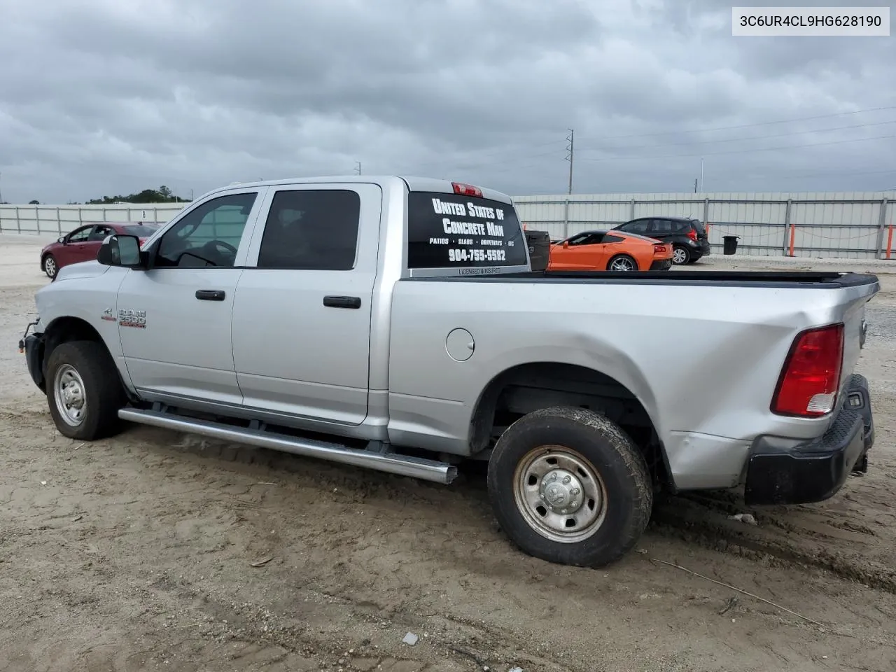 2017 Ram 2500 St VIN: 3C6UR4CL9HG628190 Lot: 73348674