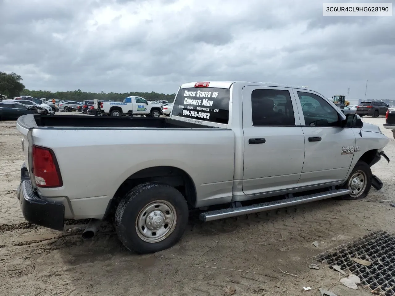 2017 Ram 2500 St VIN: 3C6UR4CL9HG628190 Lot: 73348674