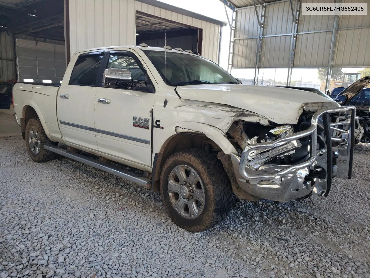 2017 Ram 2500 Laramie VIN: 3C6UR5FL7HG662405 Lot: 73397114