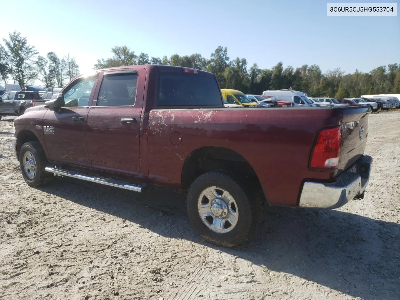 2017 Ram 2500 St VIN: 3C6UR5CJ5HG553704 Lot: 74316384