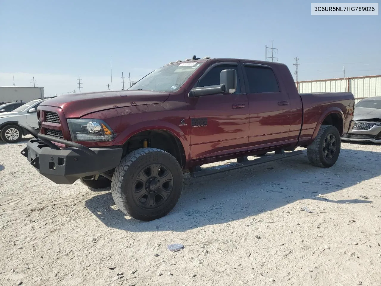 2017 Ram 2500 Laramie VIN: 3C6UR5NL7HG789026 Lot: 75572824