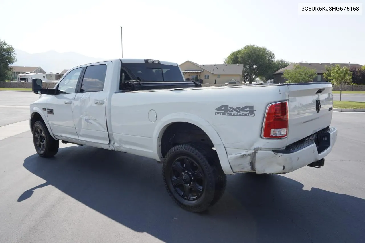 2017 Ram 2500 Laramie VIN: 3C6UR5KJ3HG676158 Lot: 75701234