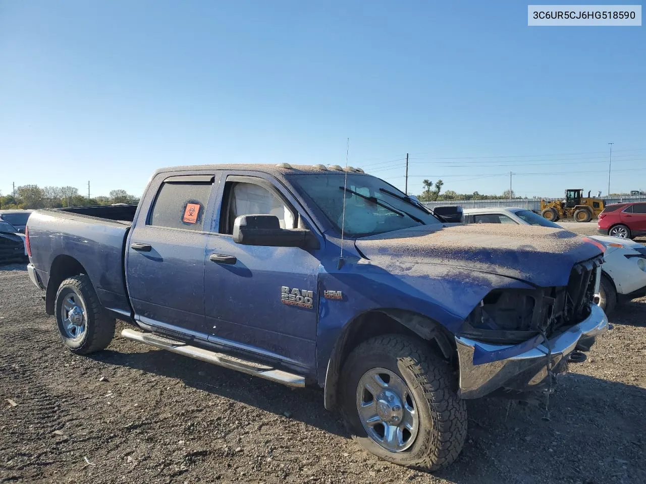 2017 Ram 2500 St VIN: 3C6UR5CJ6HG518590 Lot: 75714914