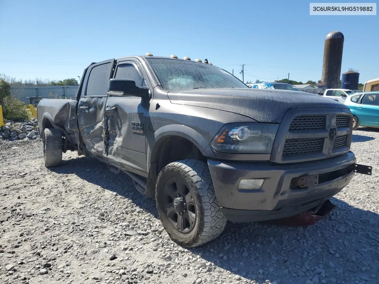 2017 Ram 2500 Laramie VIN: 3C6UR5KL9HG519882 Lot: 76080924