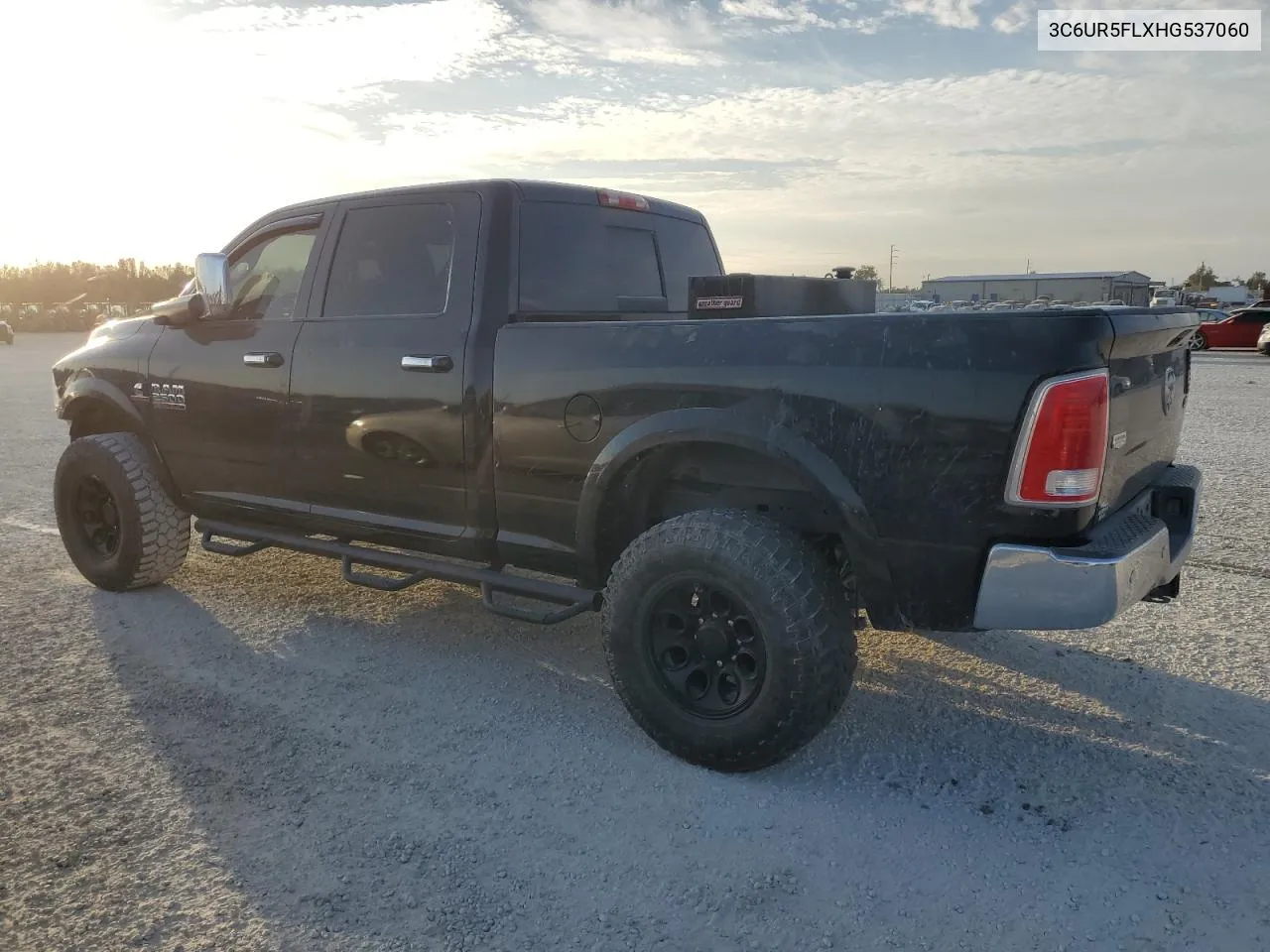 2017 Ram 2500 Laramie VIN: 3C6UR5FLXHG537060 Lot: 76545294