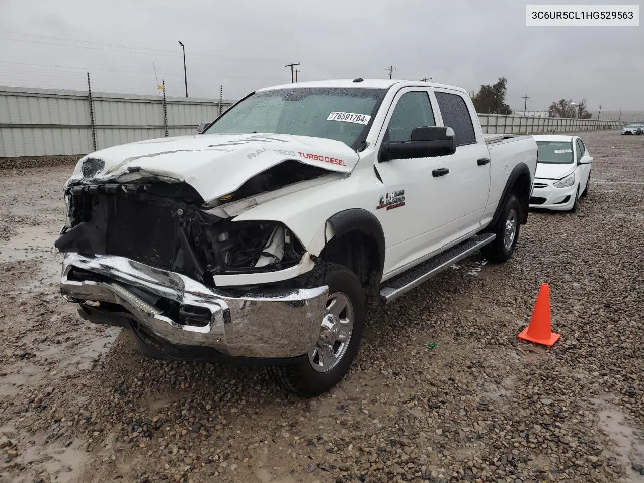 2017 Ram 2500 St VIN: 3C6UR5CL1HG529563 Lot: 76591764