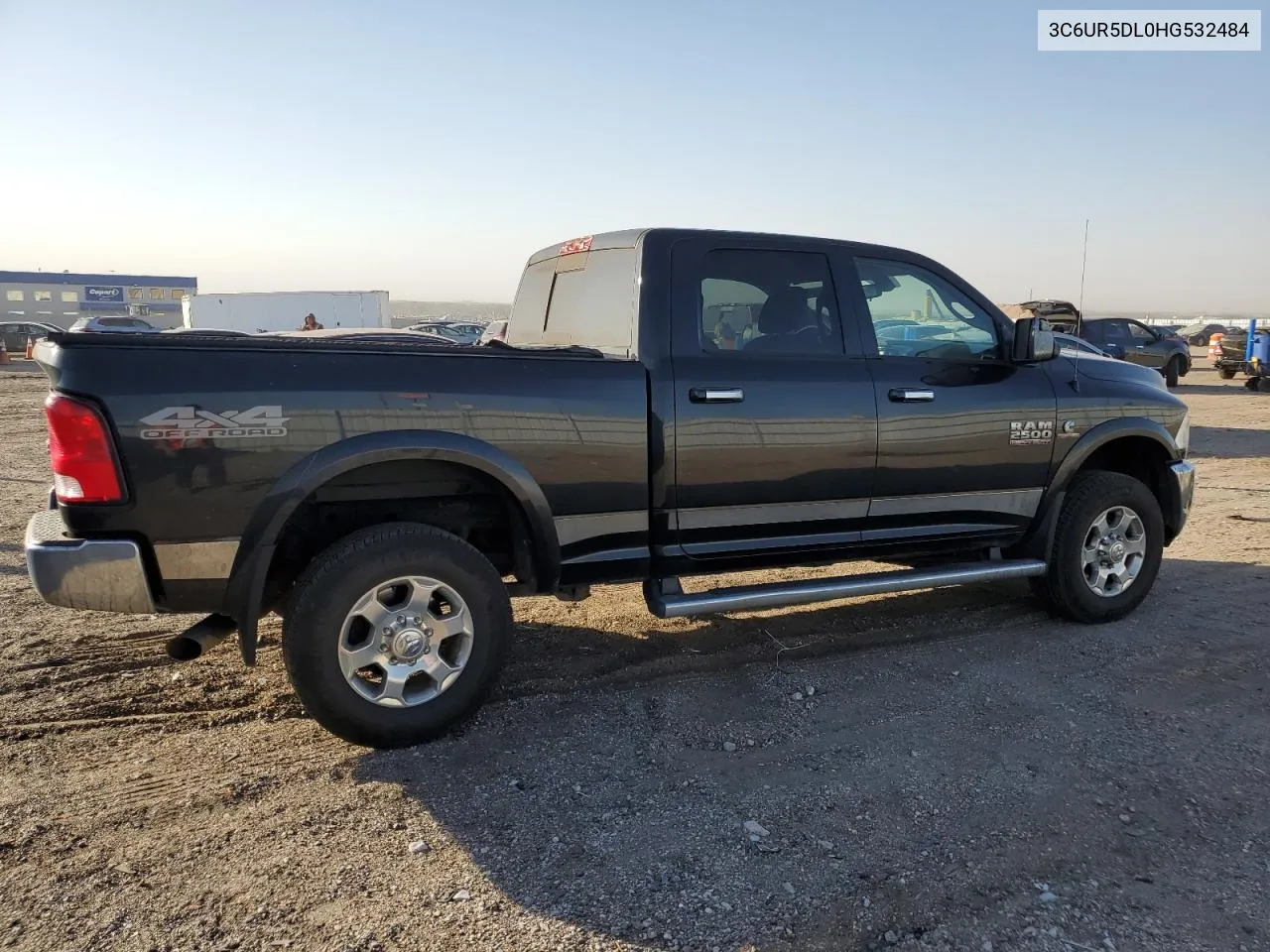 2017 Ram 2500 Slt VIN: 3C6UR5DL0HG532484 Lot: 76602084