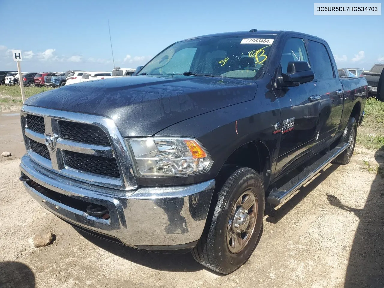 2017 Ram 2500 Slt VIN: 3C6UR5DL7HG534703 Lot: 77083464