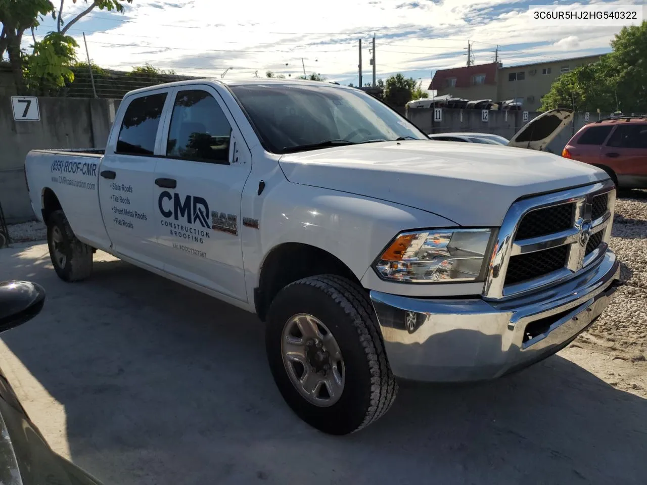 2017 Ram 2500 St VIN: 3C6UR5HJ2HG540322 Lot: 77281114