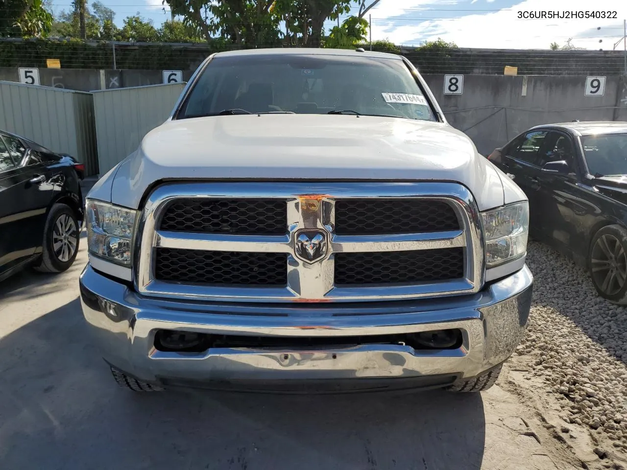 2017 Ram 2500 St VIN: 3C6UR5HJ2HG540322 Lot: 77281114